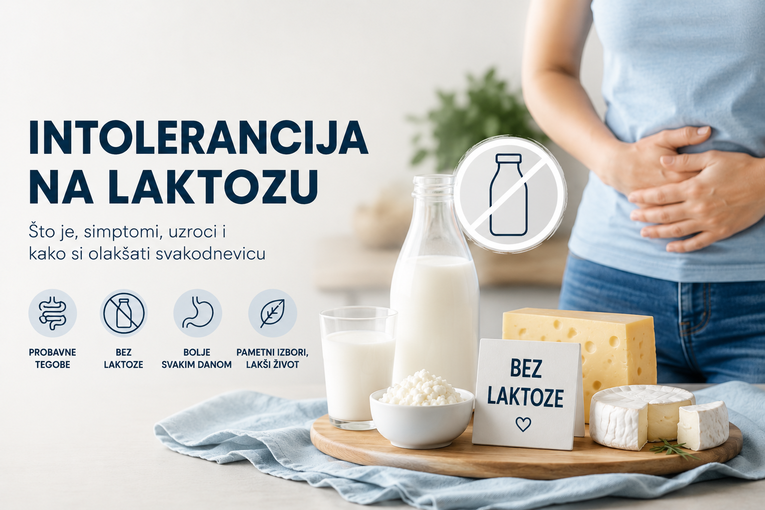 Intolerancija na laktozu – simptomi koji zahtijevaju testiranje