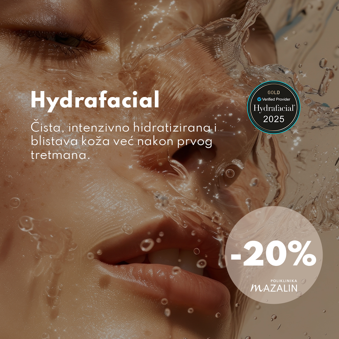 Hydrafacial tretman za dubinsko čišćenje lica