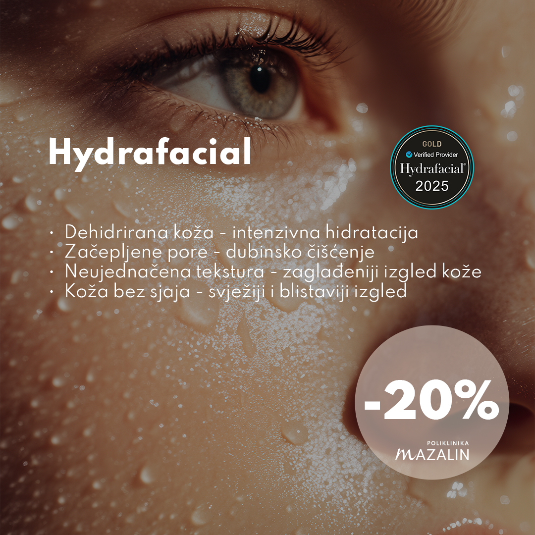 Hydrafacial tretman za dubinsko či&scaron;ćenje lica